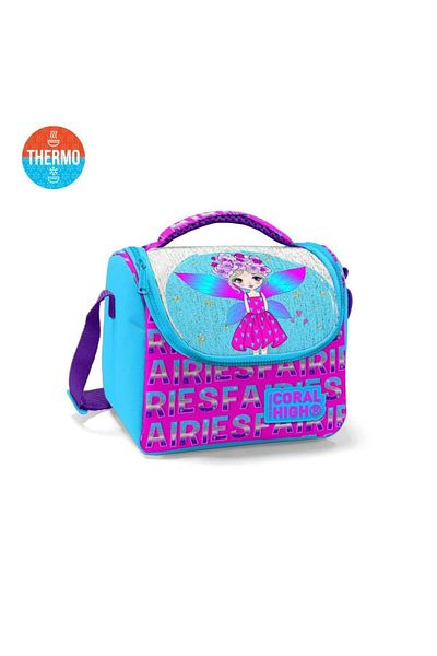 Coral High Thermo Lunchbox Blue Fairy Patterned 11853
