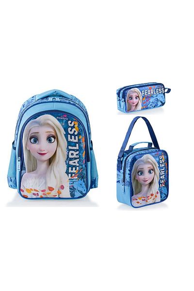 Frozen Set de genți pentru școală primară cu licență, 3 piese, pentru Fearless