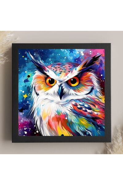 CreaWitch Baykuş - Bilgelik Ve Zekanın Simgesi Illüstrasyon - Vincent Van Gog...