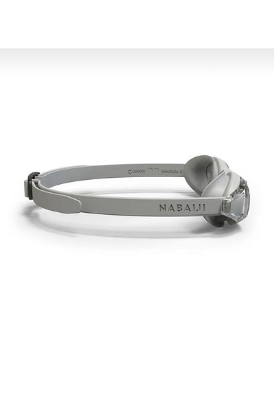 Decathlon Nabaji Swimming Goggles - Standard Size - Gray - 100 Ready