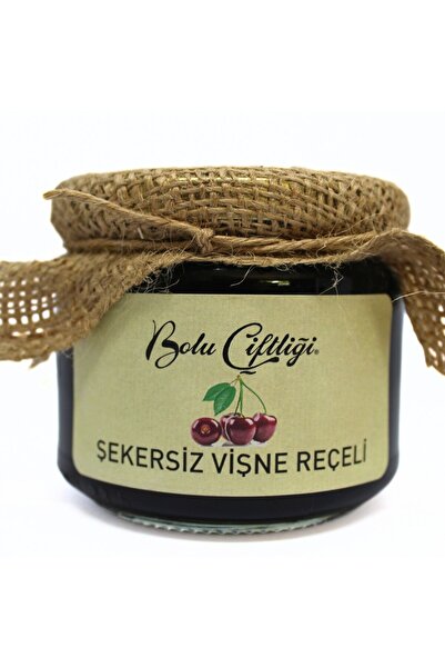 NAT NUT Şekersiz Vişne Reçeli 330 gr Cam Kavanoz