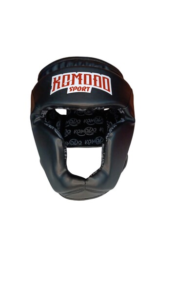 KOMODO SPORT Yanak ve Çene Korumalı Boks Kaskı/Muay Thai,Kick Boks Yanak Korumalı Kask