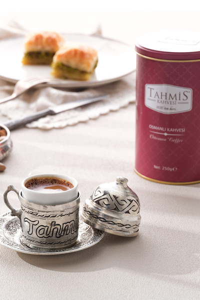 Tahmis Osmanlı Kahvesi (OSMANLI DİBEK - MİRVARİ) 250 gr Teneke - 7 Karışımlı