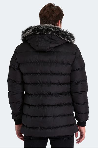 Slazenger Pánský kabát HARVIE KTN černý