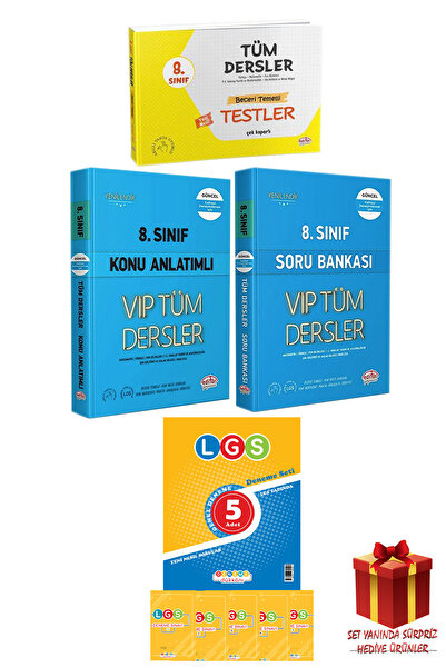 Editör Yayınevi Editör LGS 8 Sınıf Tüm Dersler Beceri Temelli Testler-Konu An...