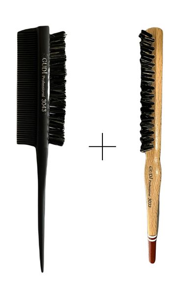 Gudi Professional 3033 Knob Brush & 3043 Double Knob Brush