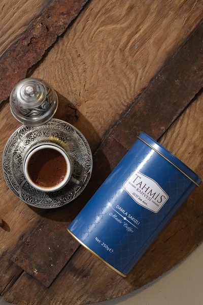 Tahmis Damla Sakızlı Türk Kahvesi (Mevlevinin Gizemi) 250 gr Teneke