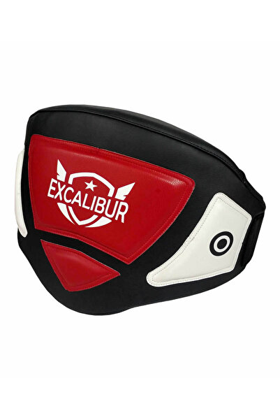 Excalibur واقي الخصر Muaythai أسود وأحمر