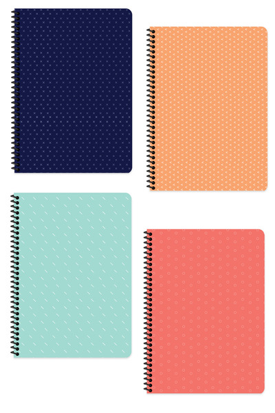 KESKİN COLOR Keskin Color Saguaro beležnica 17x24 100 listova 4-redovna spira...