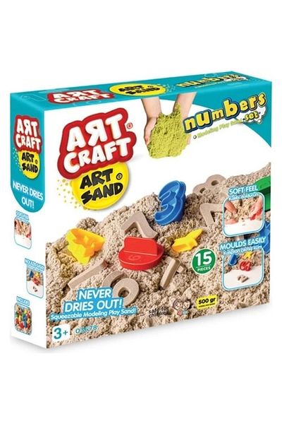 DEDE 500GR Artstand Numbers Sand Set