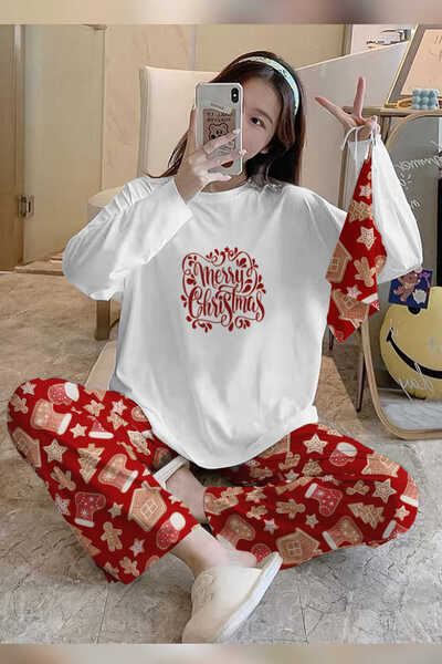 PEMBİŞ HOMEWEAR Σετ γυναικεία πιτζάμα Bahd Merry 2 Supersoft 2997