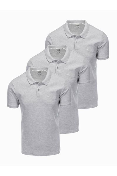OMBRE Üçlü Polo Tişört Seti Z28