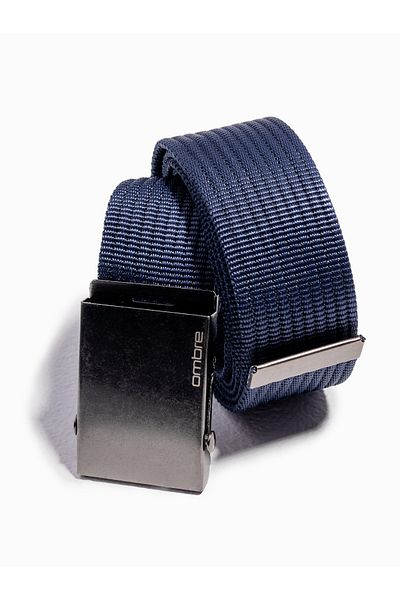 OMBRE Herren Sackleinengürtel A376 - weiß