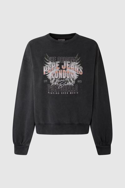 Pepe Jeans Dámská/dívčí mikina černá