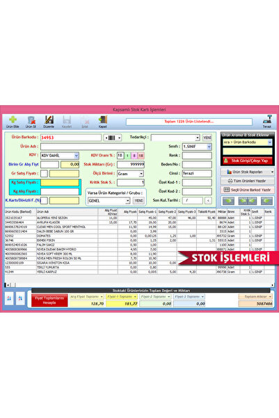DemirSoft Terazili Satış Sistemi CAS SW