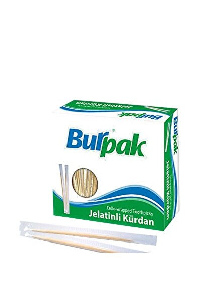 Burpak أعواد أسنان جيلاتينية 500 قطعة