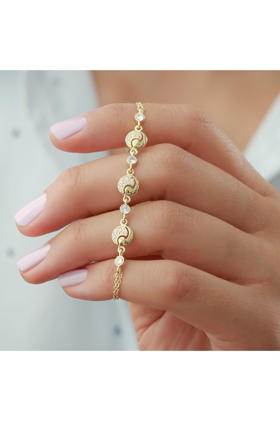 Şimal Silver 925 Ayar Gümüş Trend Bileklik