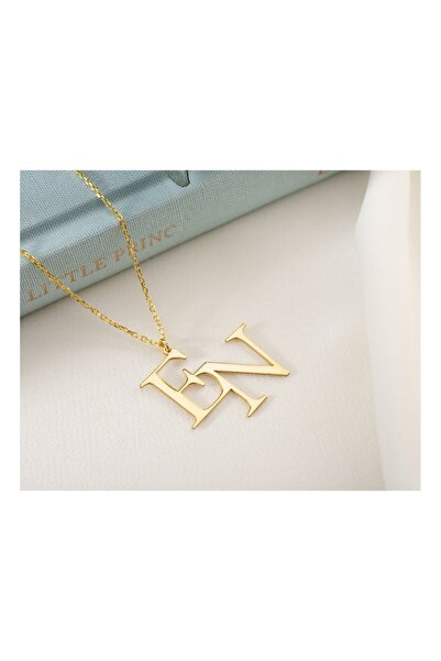 Şimal Silver 925 Ayar Gümüş Kişiye Özel Harfli Kolye