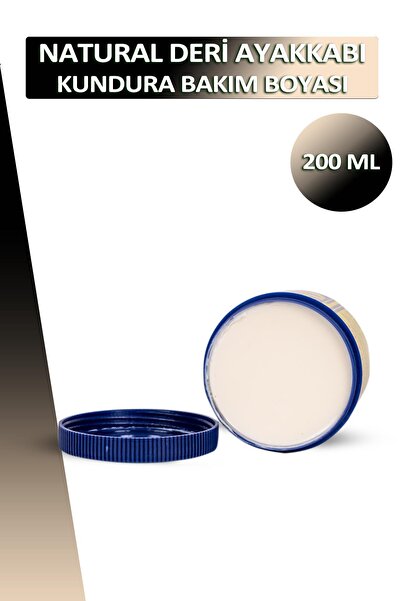 Dopar Bağcık Nuri Leflef Naturel Deri Ayakkabı Kundura Bakım Boyası 200 ml Set
