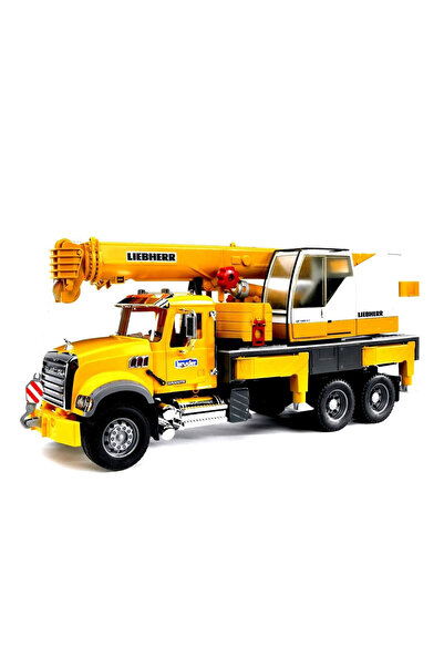 BRIO Bruder Oyuncak Mack Granite Vinçli Kamyon 2818