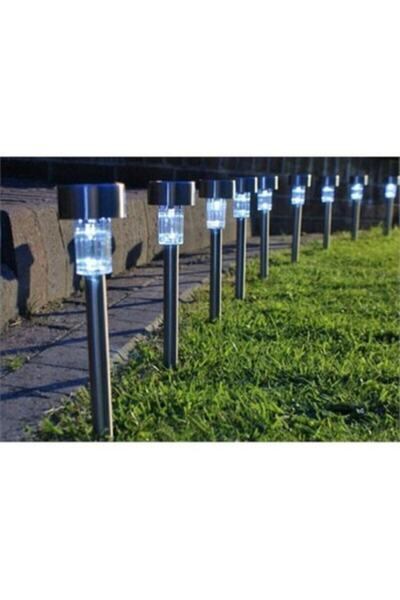 aeron Güneş Enerjili Bahçe Aydınlatması Solar Led Saplama Renkli Işık 1 Adet