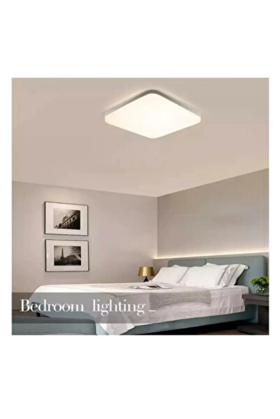 luxshome Tavana Sıfır Kare Led Panel Spot Lamba Glop Aplik Armatür Avize 6500k Beyaz Renk Koridor Balkon Hol