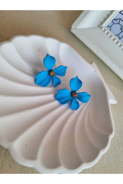 BADEAKSESUAR colorful flower earrings