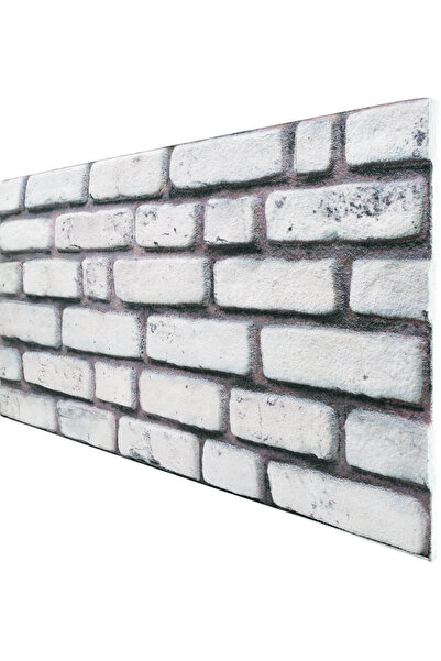 Pandekor 5 Adet (2,5M2) X Tuğla Desenli 3 Boyutlu Renkli Strafor Köpük Duvar ...