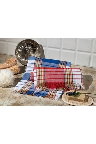 MEŞELİ TEKSTİL 2 Τεμάχια Pestemal 80x160