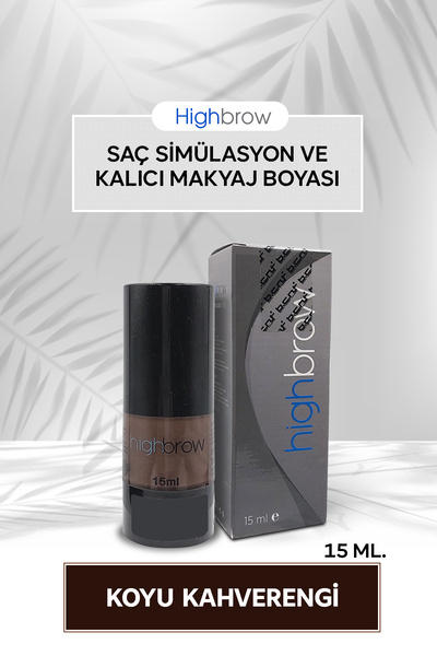Highbrow Saç Simülasyon Ve Kalıcı Makyaj Boyası 15 Ml