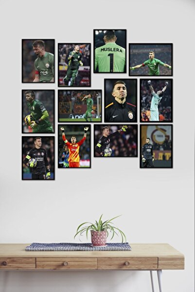 Optimum Design Muslera Futbol 12 Parça Mdf Tablo