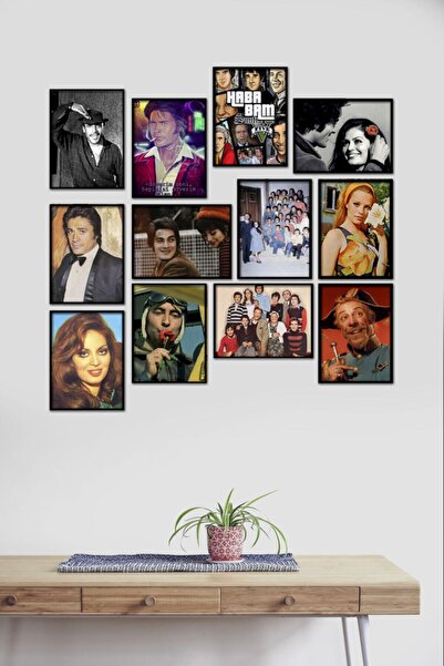 Optimum Design Yeşilçam Vintage 12 τεμαχίων MDF Τραπέζι