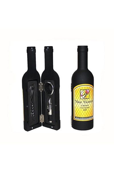 Keskin Plastic Bottle Shaped Corkscrew Set