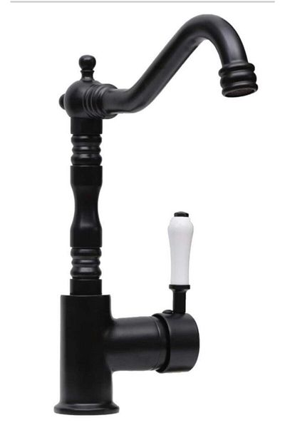 Lider Elya Rustic Black Sink Faucet, Sink Faucet Black