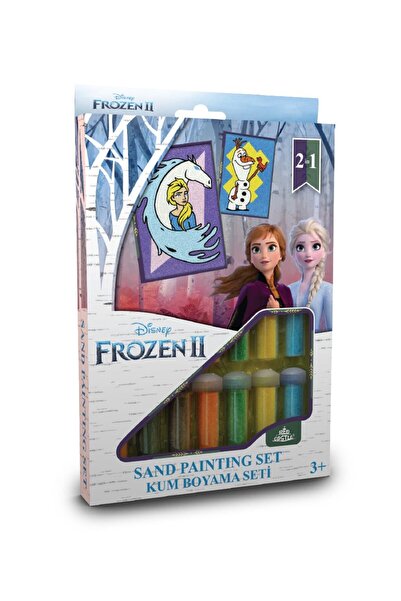 Red Castle مجموعة أنشطة الرسم الرملي ديزني فروزن II إلسا وأولاف - 2 في 1 - DS-33