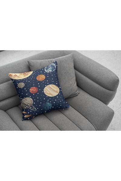 RUGSMODERN Κάλυμμα μαξιλαριού ριχτάρι 902 Space με θέμα