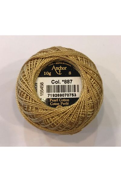 Anchor Coton Perle Tapestry Κέντημα σταυροβελονιά Νο:8.