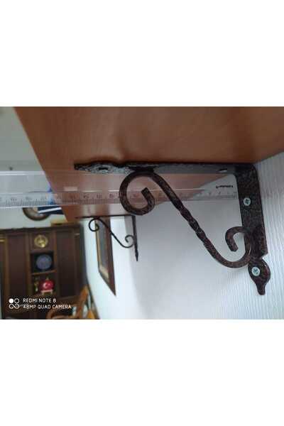 HENDA Ferforje Raf Altı 20x30 Siyah (ADET FİYATIDIR)