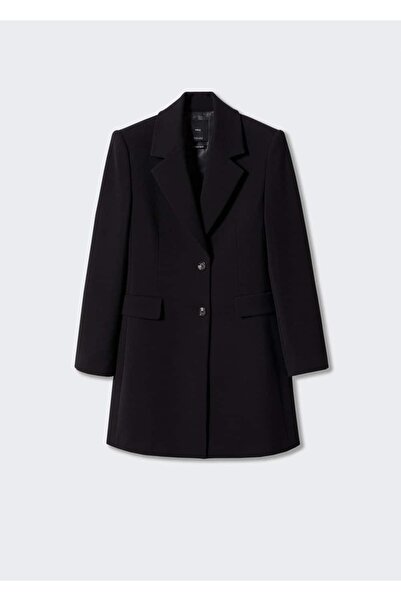 MANGO Woman Fitted Kruvaze Kesim Palto