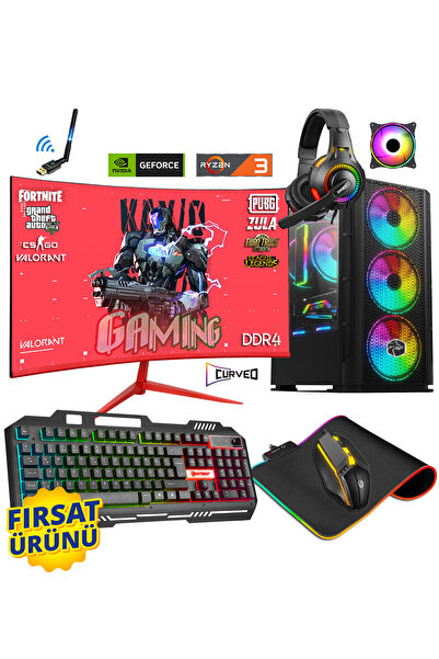 Zeiron Olympia X70 | Windows 11 Ryzen 3-4100 32GB DDR4 512GB M.2 SSD GT730 23...