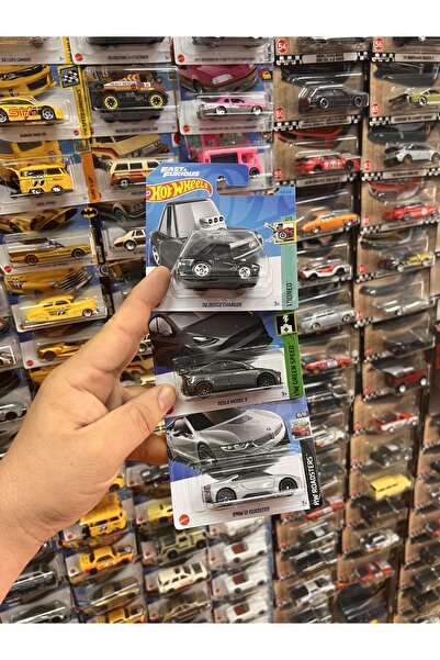 HOT WHEELS 3’lü seri Bmw Dodge Tesla