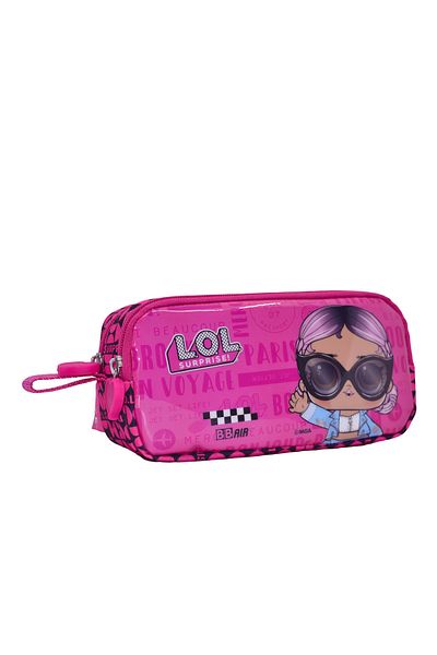 WİGGLE Θήκη για στυλό L.O.L Suprise BB AIR Διπλή θήκη με καρδιά με φερμουάρ