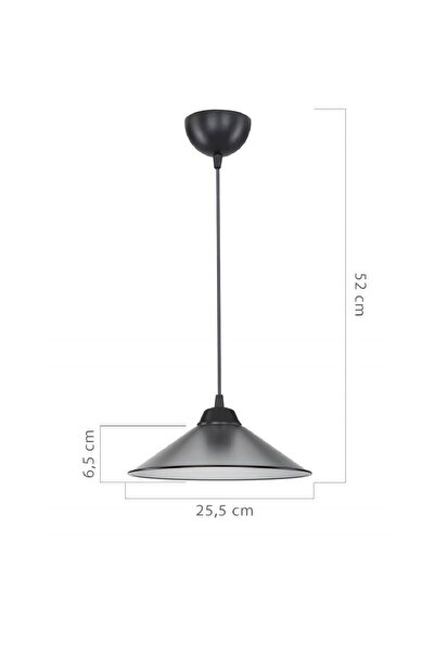 Abralight Rose Sakıt Avize Füme K93