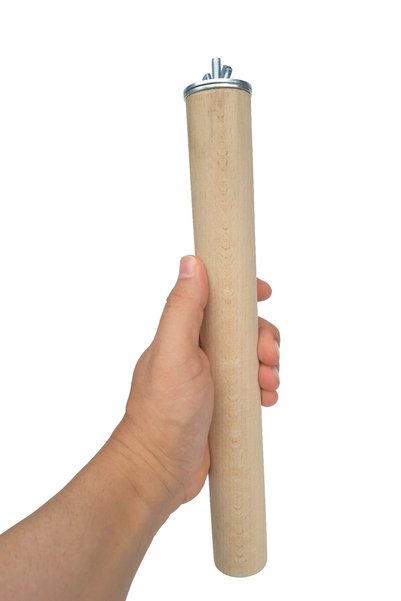 Vixpet Venty Large Parrot Perch 30 cm 36 mm / Natural Wood Bird Perch