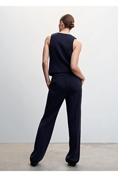 MANGO Woman Beli Elastik Takım Pantolon