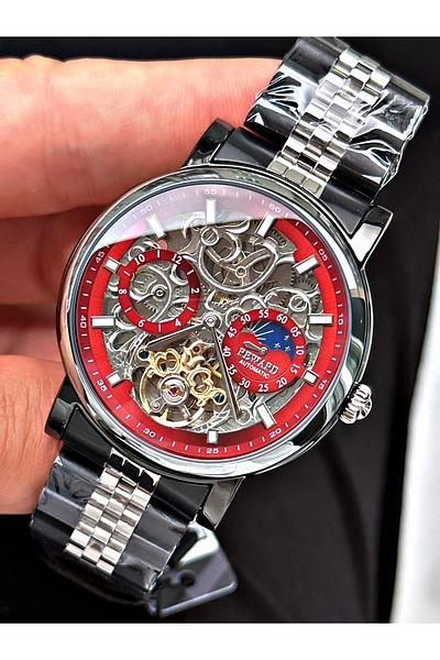 Reward Black Color Steel Strap Original Business Men's Wristwatch + BRACELET WITH GIFT