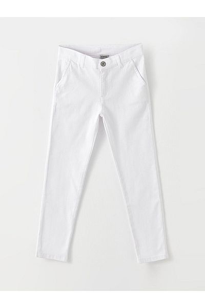 LC Waikiki LCW Kids Super Skinny Fit Boys' Gabardine Trousers