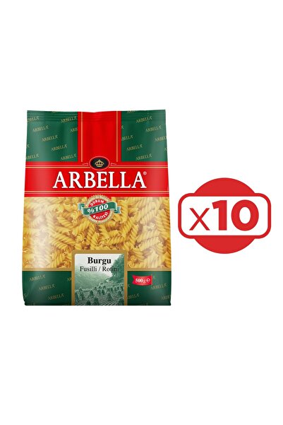 Arbella Burgu Makarna 500 gr x 10 Adet