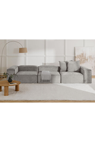 ERİZA Relax Soft 3 Modül Koltuk (Antrisit) Babyface 27