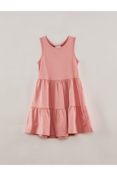 PAULMARK فستان بناتي بدون أكمام